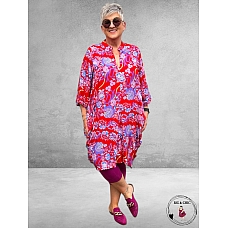 Vincenzo Allocca Tuniek-Jurk Ballon Rood-Paars